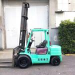 Used Mitsubishi Used Diesel Forklift Truck 3 Ton 6m Lifting Height Diesel Fuel