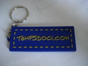 China Eco Friendly 3d Keychains Custom , Pvc Rubber Keychain OEM Acceptable factory