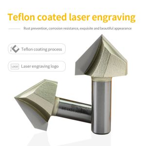 90degree Engraving 3D V Bit Wood Cutting CNC Router Bit Arden V Type Carving Bit