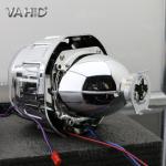 CH27S 2.5inch Square Crystal angel eye Bixenon Car hid xenon projector kit