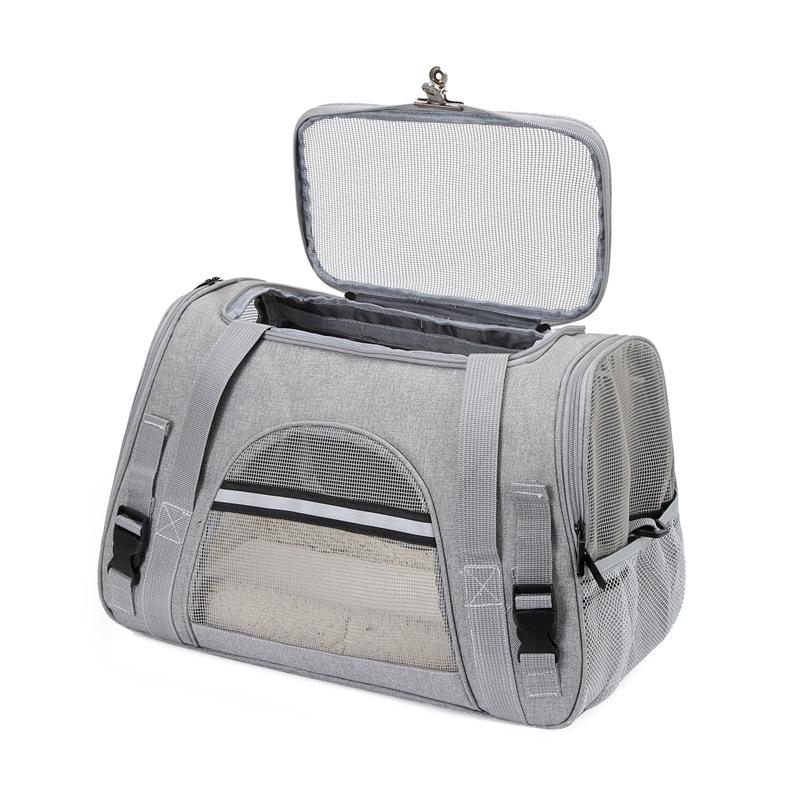 Small Medium Pet Carrier Bag for Dogs Cats Puppies Collapsible Soft Sided OEM