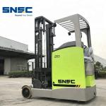 AC Motor Powered SNSC 1.6 ton 2 ton Electric Reach Truck with Pneumatic Standard