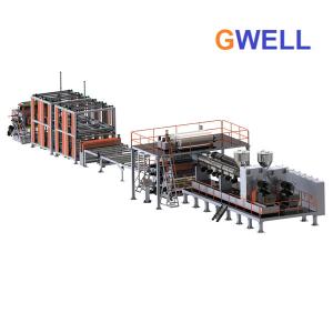 China Tpo Single Ply Waterproofing Membrane Production Line factory