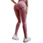 High Waisted Seamless Workout Leggings , Push Up Running Women Gym Fitness