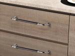 Antique Bronze Zinc Leather Drawer Pull Kitchen Cabinet Handles Office Desk/