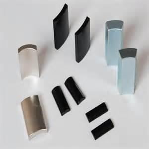 China High Performance Industrial Arc Ferrite Magnet Segment for Motor factory
