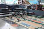 High Output Chemical Paper Bag Making Machine 2 Colors Electric Driven Printing