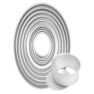 China Decorating Baking Aluminium Alloy Deep Silicone Baking Molds factory