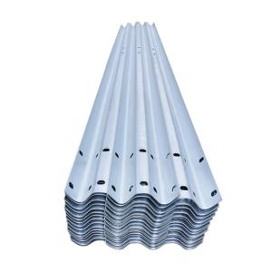 China 3mm /2.7mm Thick Hr Sheet Powder Coated Traffic Safety Highway Guardrail for Roadway factory