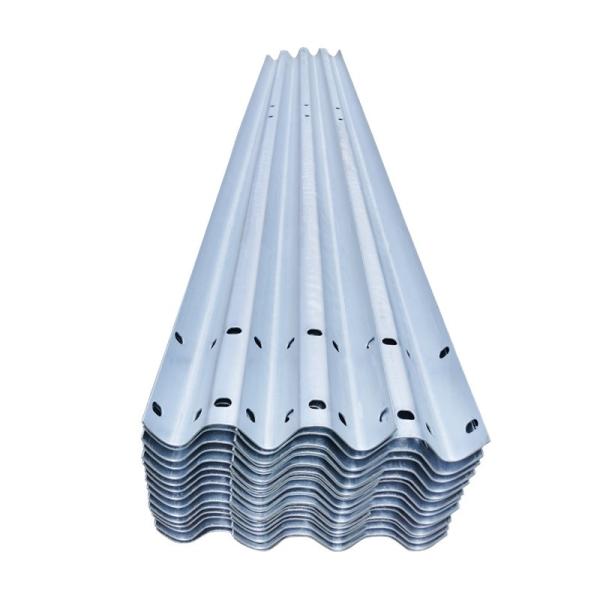 3mm /2.7mm Thick Hr Sheet Powder Coated Traffic Safety Highway Guardrail for