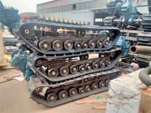China 3 MT Industry Drilling Rigs' Crawler Track Undercarriage With Diesel Engine factory