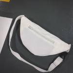 Hip hop cool Fanny pack a solid color retro women's trend crossbody bag with