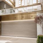 Silver Modern Aluminium Rolling Door Louver For Commercial Buildings