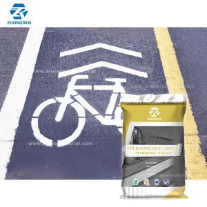 Customised White Thermoplastic Paint Yellow Reflective Road Paint Fade