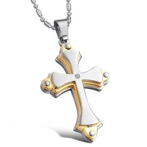 China New Fashion Tagor Jewelry 316L Stainless Steel Pendant Necklace TYGN196 factory