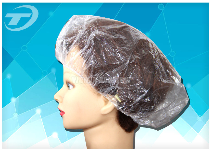 Flat Elastic Bouffant Disposable Surgical Caps With Effective Protection