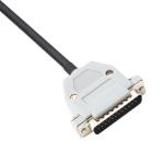 30 Pin Panel Mount Cable Db25 Male Plug Te 104483-5 2.54mm Pitch