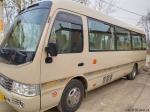 2017 Diesel Used TOYATO Second Hand Coaster Buses Right Hand 23 Seats Mini Bus