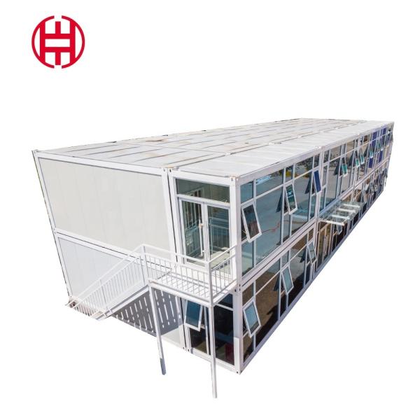 Zontop Luxury Quick Concrete 20ft 40 Ft Ready Prefabricated 2 Story Frame 20ft