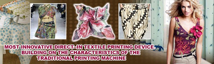 Flatbed Direct Textile Printer Machine With Epson DX5 Printhead