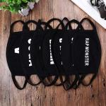 Reusable Digital Printing Face Mask , 3 Layer Knitted Cloth Cotton Face Mask