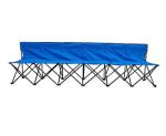 Outdoor Garden Lightweight 6 Seats Folding Portable Sport Beach Lounge Chair,