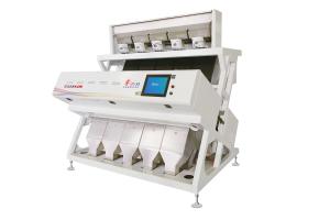 China White Color Garlic CCD Color Sorter Grain Color Sorter Quintuple Chutes factory