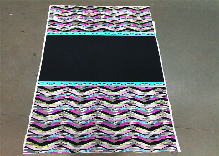 Solid Plain Colors Recycled Lycra Fabric Not Seen Through High Colorfastness
