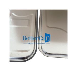 China 1Gallon Rectangular Cans Bottom Tin Components 4liter Tin Cover Accessories factory