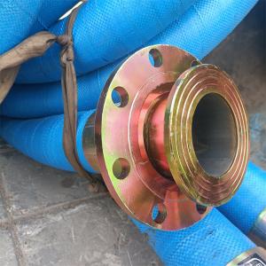 China Braided Sump Pump Discharge Hose Water Adapter Drain Bracket Blue Black Color factory