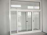 Fiberglass Fly Screen Aluminium Sliding Window And Door White Double Glass