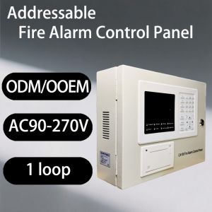 China CA100 Addressable Fire Detection &amp; Alarm System – 1 Loop Capacity, 254 Control Points for Small Buildings with CA100 Panel factory
