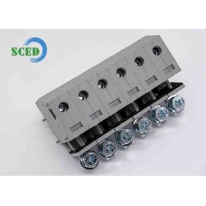 China 14-16 Lbf.in Torque Feed Through Terminal Block with Protector Mounting Type DIN Rail With Or Without Protector factory