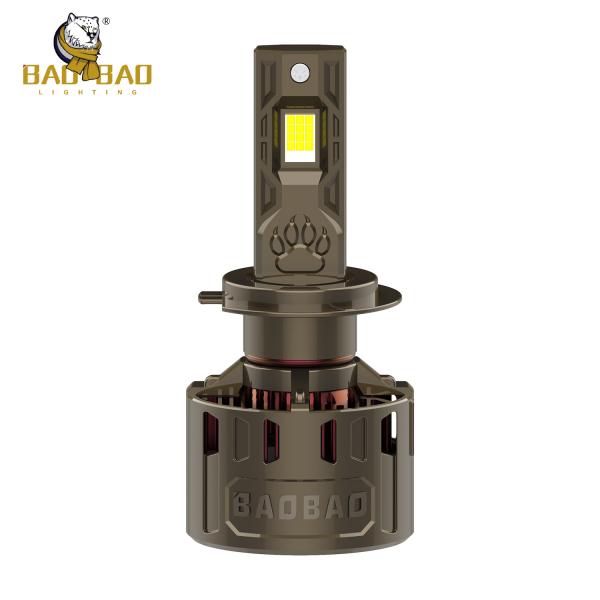 120W White Bright Metal 2 Copper H4 LED Headlight Bulb For Auto Parts