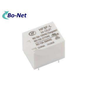 China Macro 5 Pin Single Coil Magnetic Latching Relay 5VDC HF3F-L-24-1HL2T factory