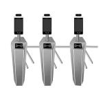 Wall Mounted 8 Inch Facial Recognition Device , 1.5GHZ Body Temperature