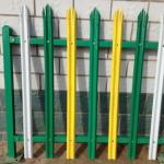 2mm 2.5mm 3mm Green Industria Metal Palisade Fencing Hot Dipped