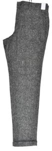 China Grey Mix Mens Slim Fit Zipper Trousers Office Person Spring Autumn Winter factory