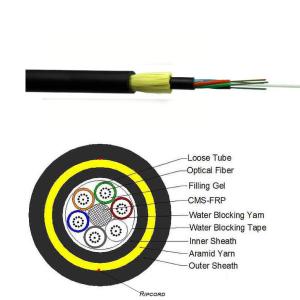 China ADSS Fiber Optic Cable Aerial FOC 96F G652D Single Mode Non-Metallic Optical Fiber Cable factory