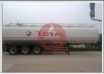 Total Standard 10000 Gallon Fuel Tank Trailer , 45cbm Trailer Gas Tank Big