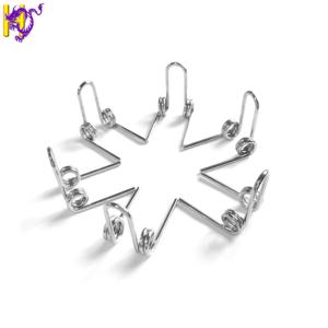 China Customized 1.2mm Stainless Steel Torsion Spring For LED Downlights factory