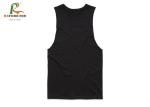 Plain 100 Percent Cotton Men'S Tank Top Shirts , Fashinal Slim Fit Singlet