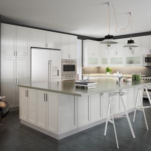 China Custom High Gloss Lacquer Luxury Modern Kitchen Auto Cabinets For Household factory