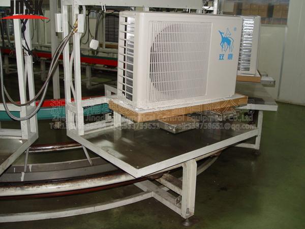 China Air Conditioner Manual Conveyor System Customized Good Heat Resisitance factory