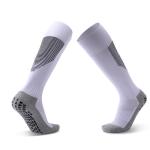 Plaid Pattern Non Slip Football Socks for Adults Training Soft and Thickened
