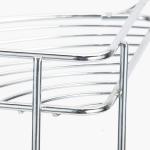 3 Tiers Stainless Steel Bathroom Rack Shower Caddy Organizer with Modern Design
