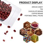 Daily Life Party Smell Proof Packaging Foil Pouch With Clear Window Food Storage