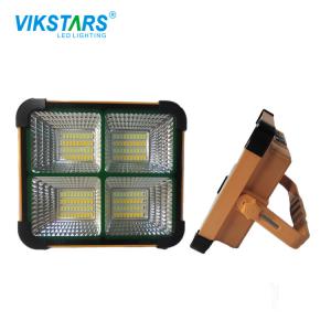 China Solar Chargeable Portable Light 100w200W Color Chargable for Outdoor Lighting factory