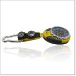 Outdoor Camping 60mm 1050hPa Altitude Gauge Thermometer