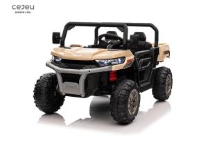 China 12V Battery Powered Kids Electric UTV With Realistic Horn factory